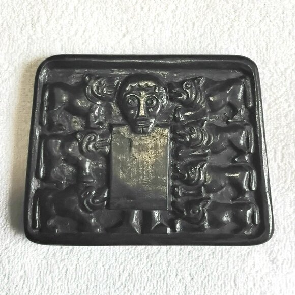 Ireland Other - Vintage Immaculate 'Daniel in the Lions Den' Wall Tile by Owen Crafts Ireland!!